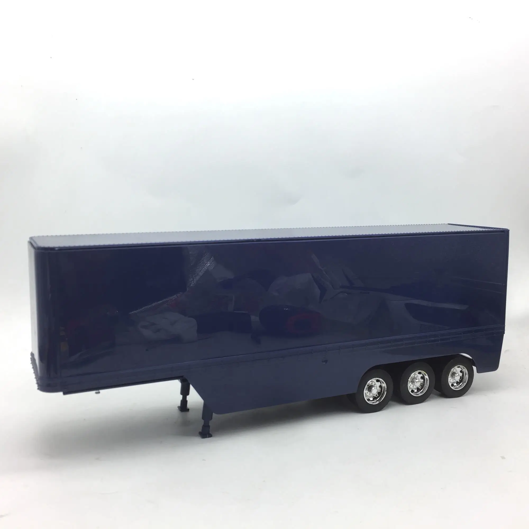 

New Special 1/32 Die-casting Metal Truck Container Desktop Display Collection Model About 38CM Long