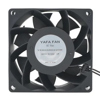

220V EC fan 8038 80mm air blower Pop plastic frame energy saving cooling fan in china YF8038H220B