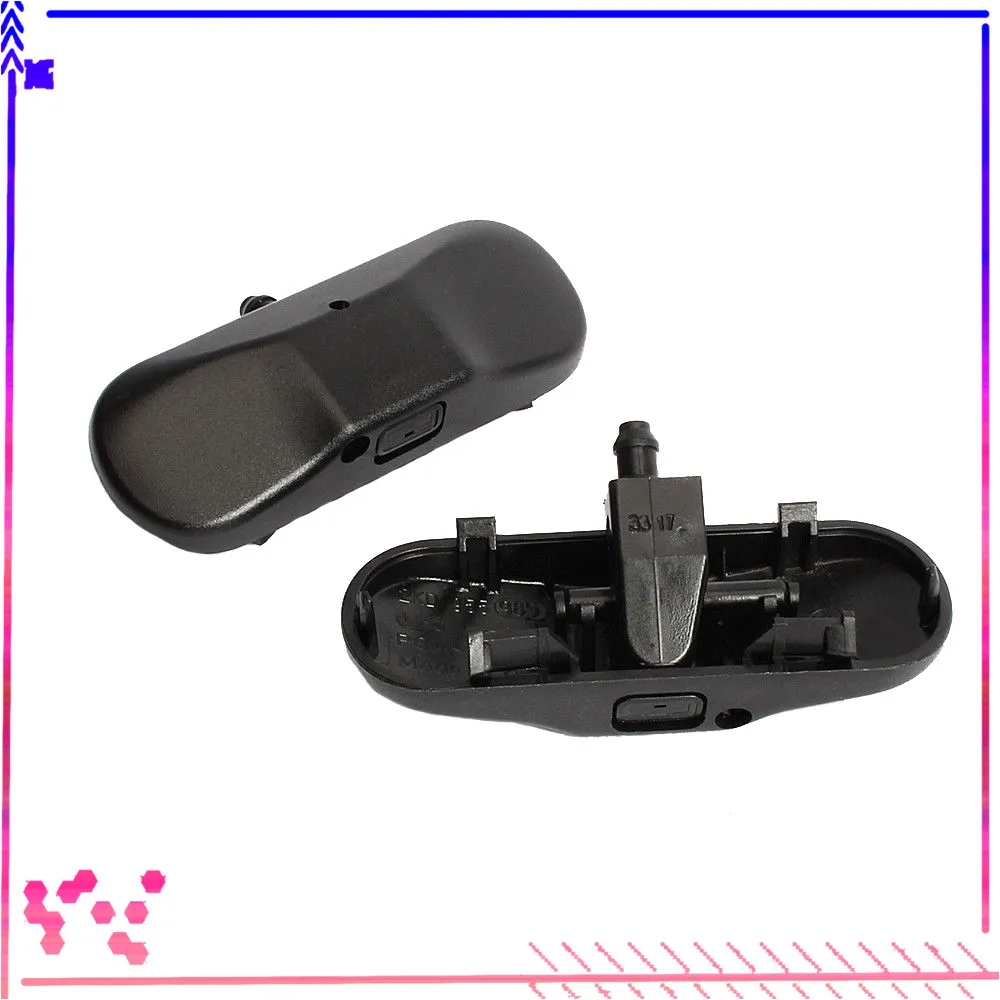 

Pair Windshield Washer Spray Nozzles For VW Jetta Golf Rabbit Passat Tiguan Touareg 5M0955985C9B9 5M0955985A 1T0955985 2KD955985