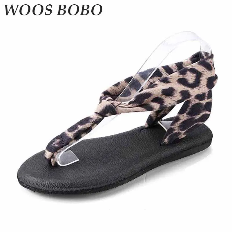 

Leopard Flip Flops womens Beach Slippers 2019 New Female Casual Shoes Concise Sexy outdoor Flip flops Plus Size Summer Sandals