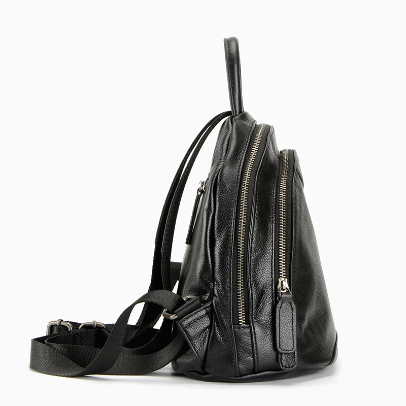 MESOUL мягкая натуральная кожа женские кожаные рюкзаки сумка высокого качественный школьный рюкзак модный туристический рюкзак маленький школьный рюкзак для девочек