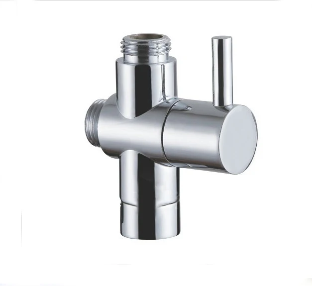 

Brass 1/2'' T-adapter Valve Shower Water Separator for Handheld Bidet Shower Sprayer Chrome Polished 100% Quality Assurance
