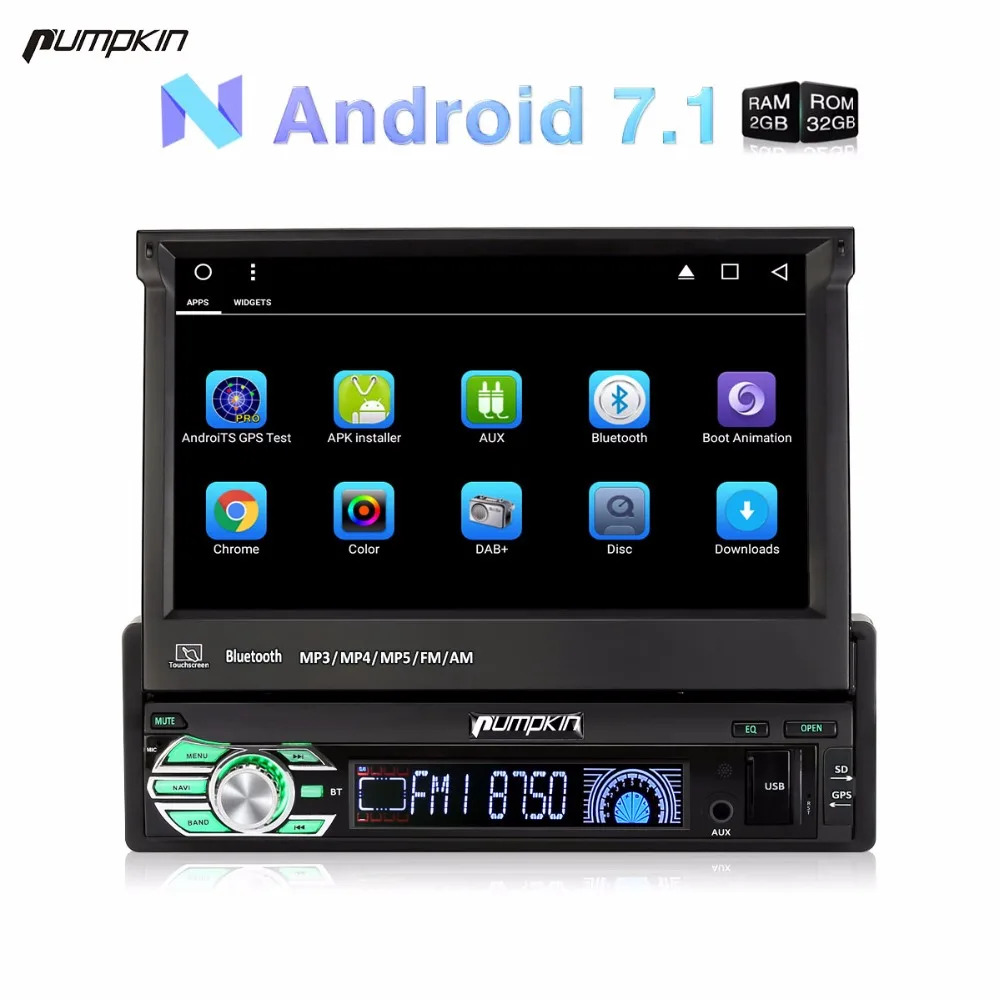 Wholesale 1 Din 7 Android 7 1 font b Car b font DVD Player GPS Navigation