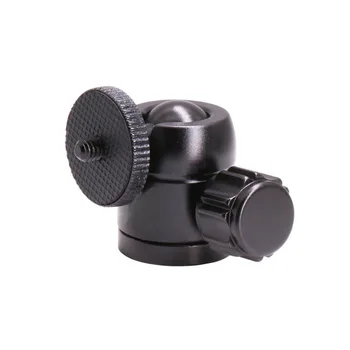 

Mini Metal 360 degrees 1/4" Screw 3/8 Screw Hole Ball Head Mount for DSLR Camra Tripod