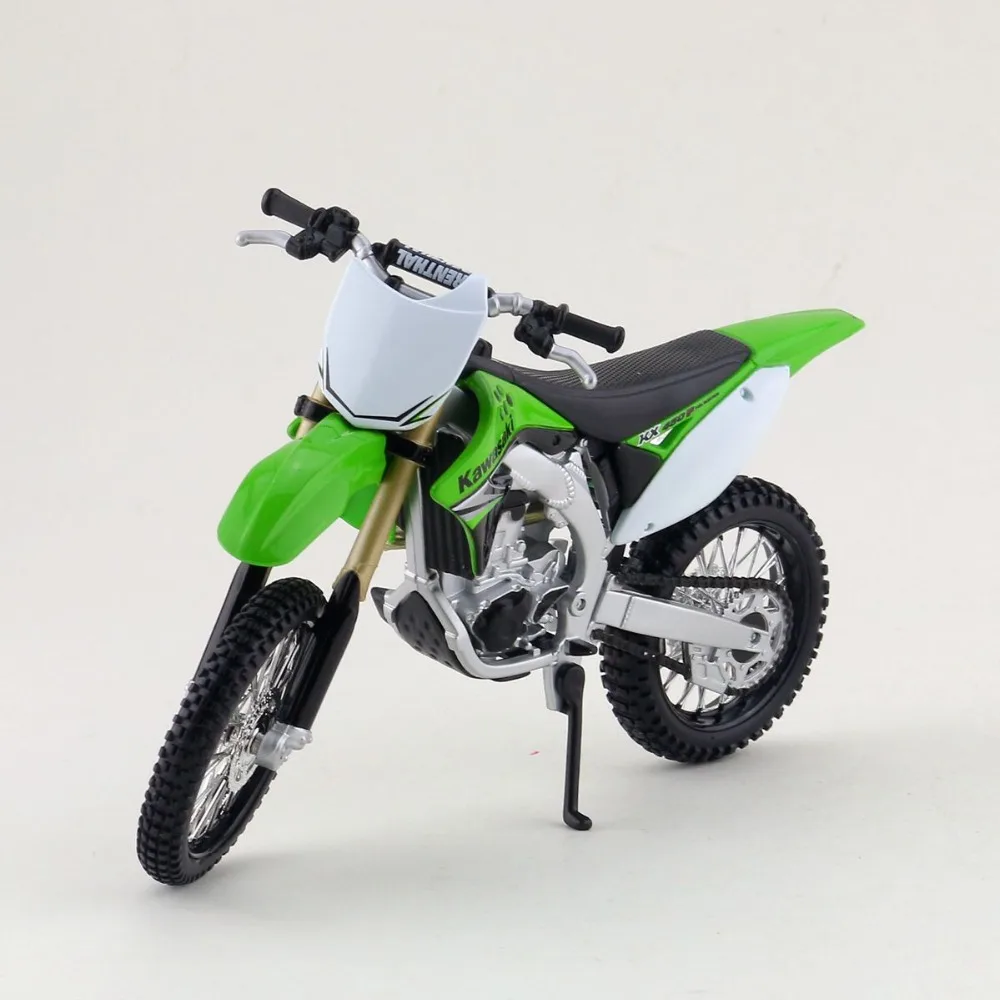 Maisto/1:12 весы/Моделирование литья под давлением модель мотоцикла Игрушка/KAWASAKI KX 450F суперкрест/деликатная детская игрушка/воротник