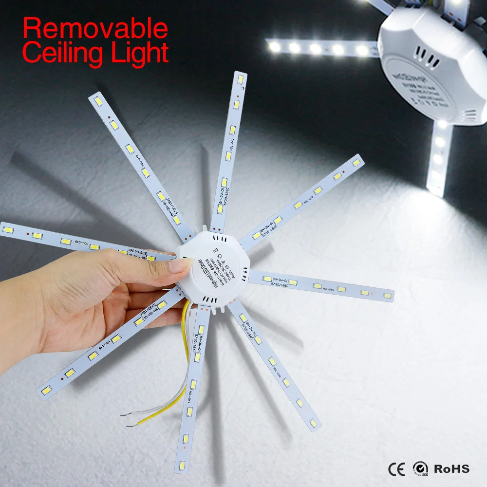 

LED ceiling lamp SMD5730 12W 16W 20W 24W AC220V LED light board Octopus light replace ceiling lamps lighting source Energy Save