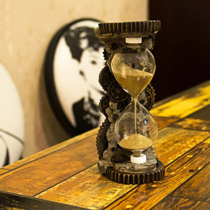 30 минут креативное украшение дома Время передач песочные часы ремесло подарок металлический цвет песочные очки песочные часы таймер подарки для друга