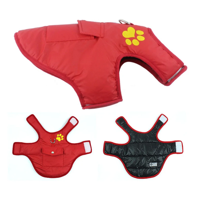 

Hot Pet Dog Clothes Fashion Dog Jacket Strong Magic Buckle Design Warm Autumn And Winter For Pet Dogs XS-L