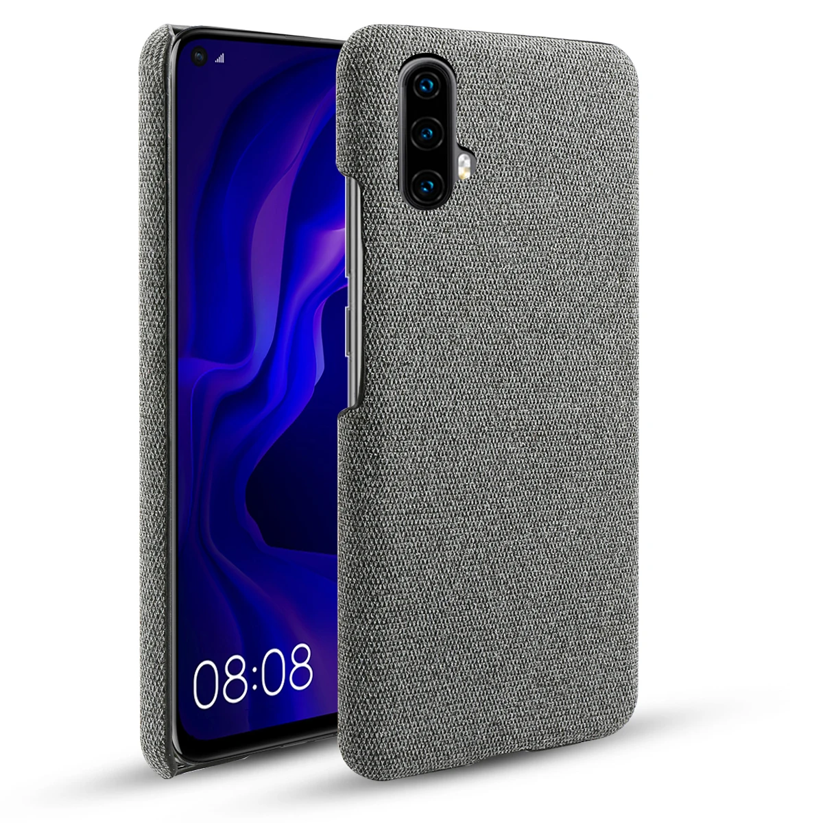 

For Huawei Nova 5 Nova 5 Pro Case Slim Retro Anti-scratch Woven Fabric Cloth PC Hard Cover For Huawei Nova 5 Case Shockproof