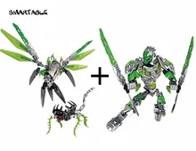 Smartable BIONICLE Uxar Creature of Jungle Lewa Jungle Keepter Building Block Toy Set For Boy Compatible