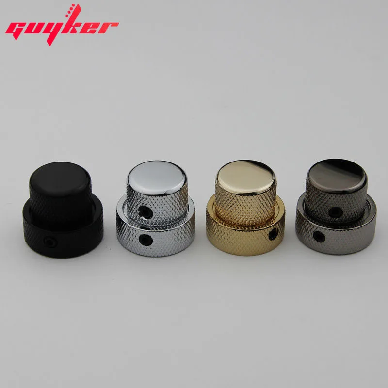 

1 PCS DUAL CONCENTRIC CONTROL KNOB FOR GUITARS NC004 CR/BN/BK/GD