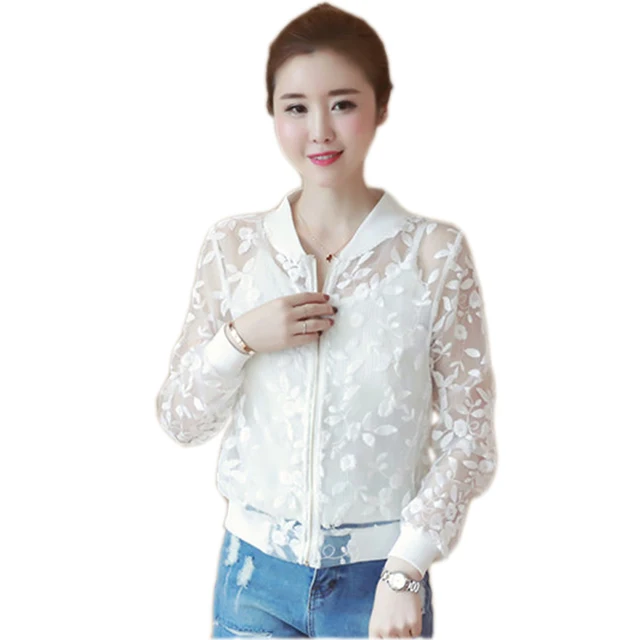 Buy White Jacket Women Coat Fashion Summer Autumn