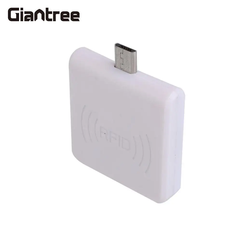 Giantree 125 кГц мини-считыватель RFID мобильный Картридер для телефона Micro USB RFID считыватель ID карт Mirco USB интерфейс Поддержка Android системы