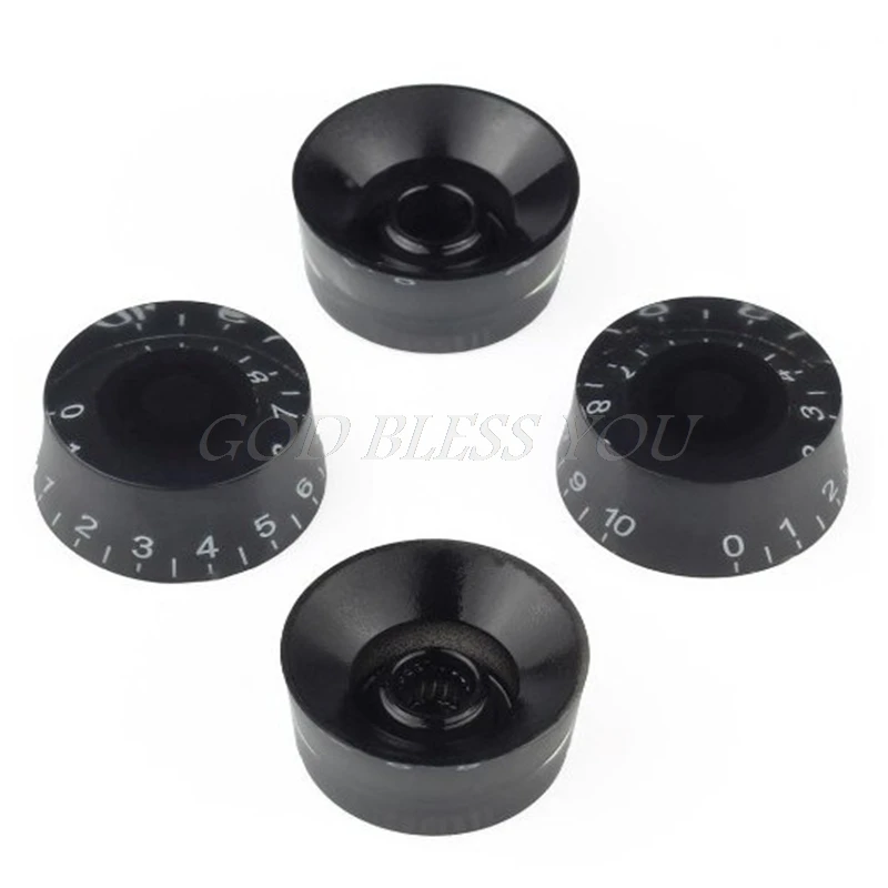

1Set/4PCS Electric Guitar Part For Gibson For Les Paul Speed Control Knob Numerals New