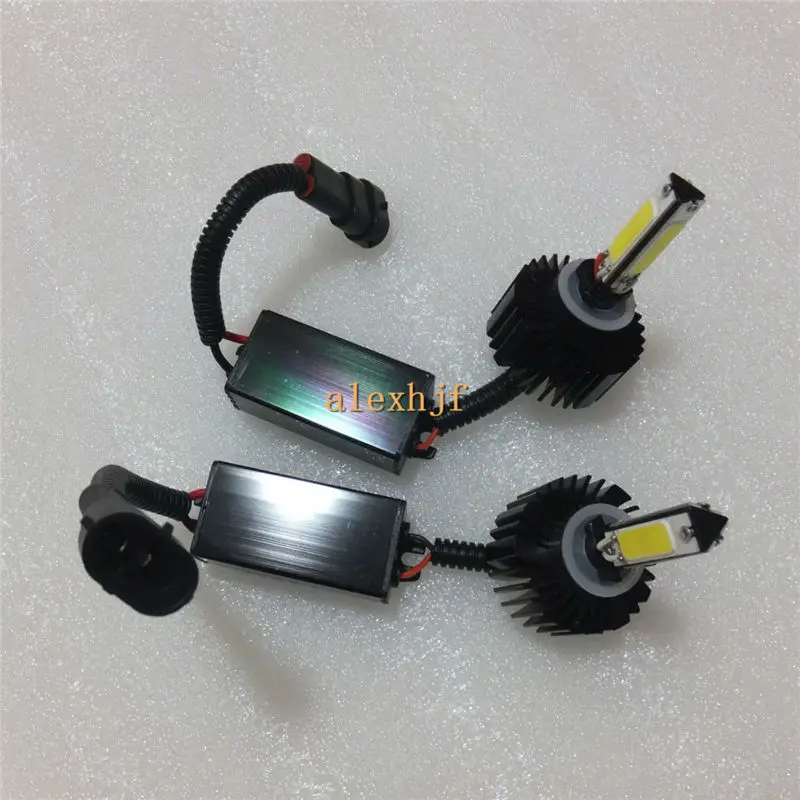 

July King 9006 High Power COB Large Power Universal LED Fog Lamp, 15W 5500K 3000 LUM or 2700K yellow LED light bulb, 1pair