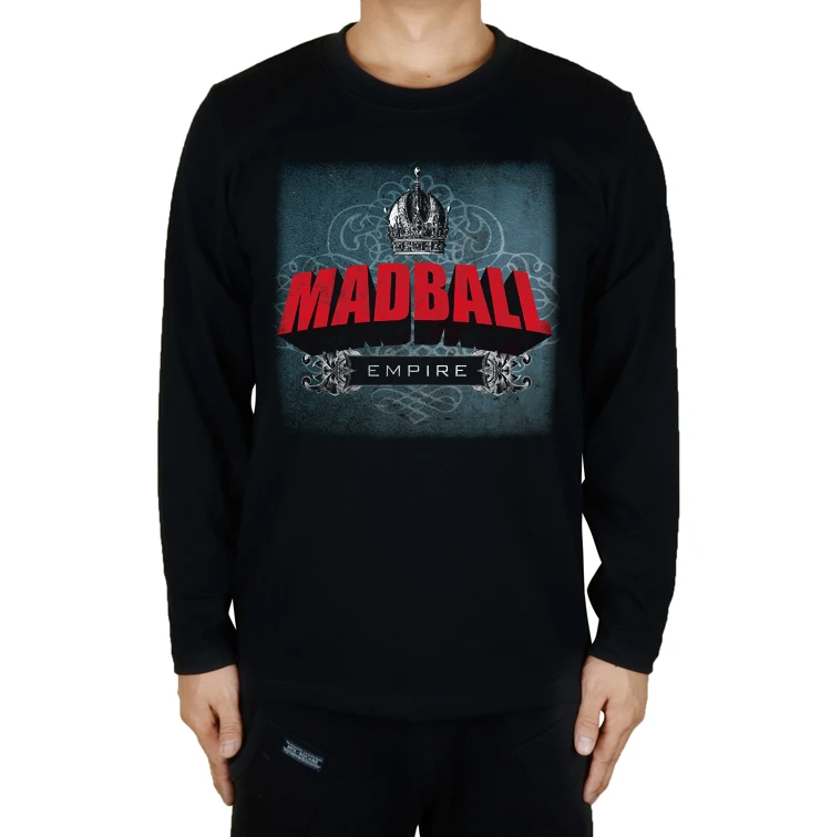 18 дизайнов, Harajuku Madball Rock, брендовая бейсбольная рубашка, 3D, ММА, фитнес, Hardrock, тяжелый металл, хлопок, хип-хоп, с длинным рукавом, camiseta - Цвет: 6