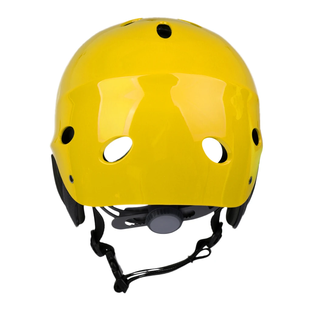 Perfeclan Lightweight Vented Water Sports Safety Helmet Kayak Canoe Boat Surf Hard Cap with Ear Protective Pads CE Certified