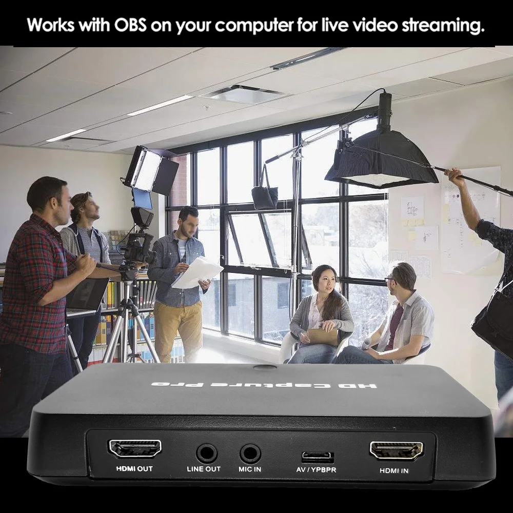 Видеорегистратор ezcap295 HD 1080P USB 2 0 с пультом ДУ для Xbox 360 One PS4|Кабели HDMI| |