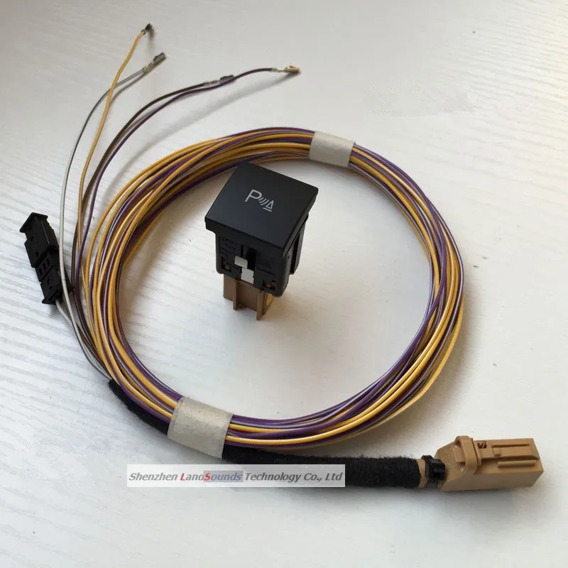 

OEM 8K OPS Parking Sensor Park Pliot Switch with Cable Wiring for VW Golf 6 MK6 GTI Jetta Scirocoo Touran