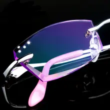 Индивидуальные супер легкие женские очки без оправы