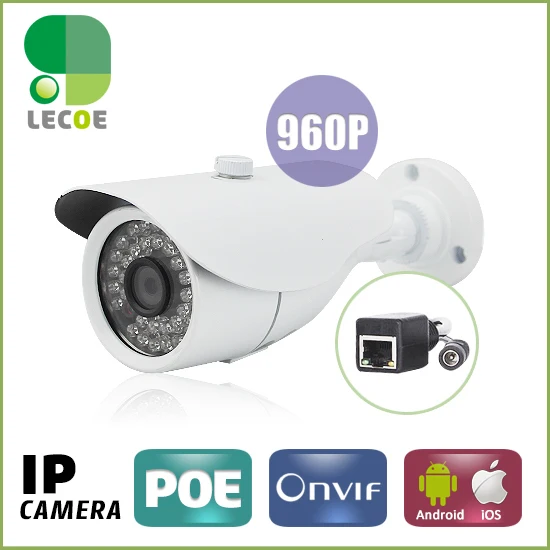 

960P Network IR Bullet Securiy CCTV IP camera,3.6mm lens with ICR,30M IR,POE Camera