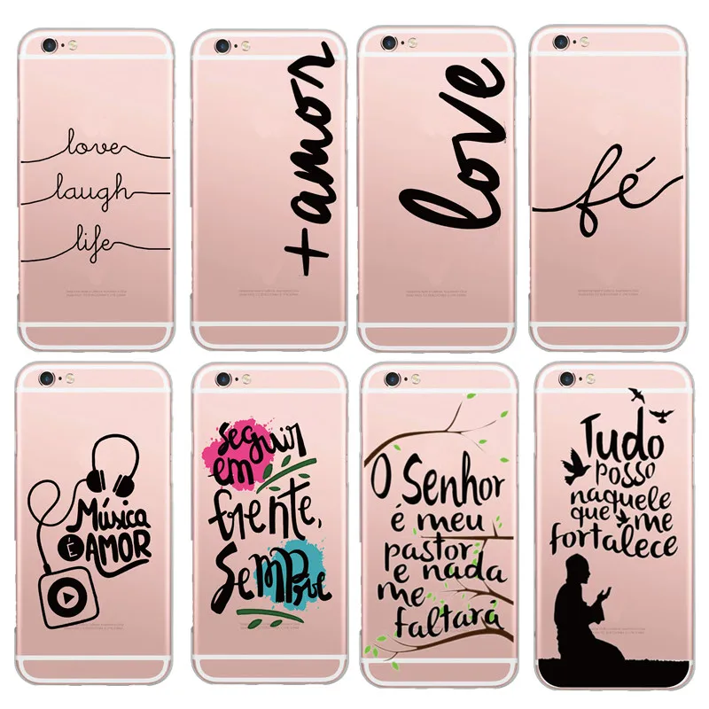 Unique Portuguese Words Love Amor Design Transparent Soft Silicon Phone Case Back Cover For Apple Iphones Plus Coque Capa In Fitted Cases From Unique Portuguese Words Love Amor Design Transparent Soft Silicon Phone Case Back Cover For Apple Iphones Plus Coque Capa In Fitted Cases From