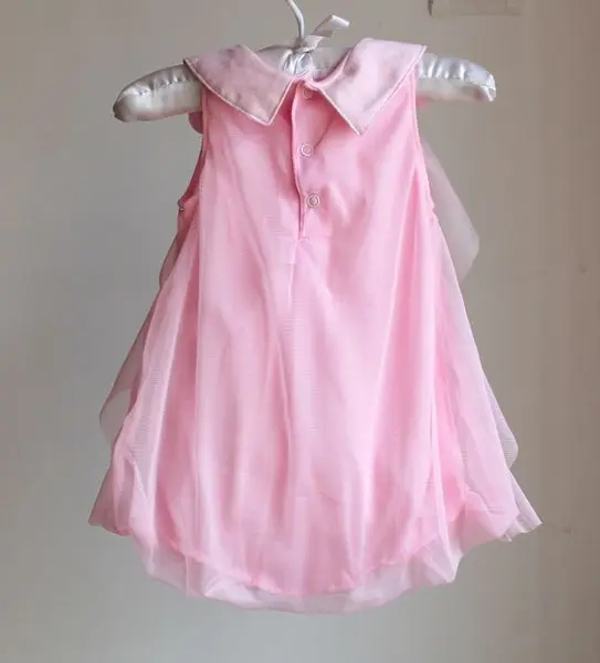 Девочек dress лето шифон вечернее dress младенческой 1 год рождения dress baby girl одежда платья и повязка свадебные платья