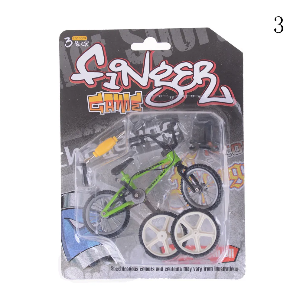 Мини Пальчиковый BMX велосипед Флик Trix Finger Bikes Toys модель велосипеда Tech Deck гаджеты