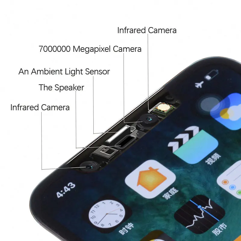 TIANMA OEM для iPhone X XS XR Max ЖК дисплей дигитайзер сенсорный экран в сборе 100% тест