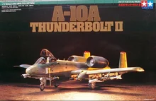 DIY Assembly 60744 1/72 A-10A Aircraft Model