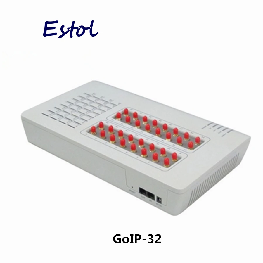 Шлюз DBL GSM VoIP GoIP 32 шлюз портов массовые смс чипа GOIP32 звездочка эластичная флюороутер|goip 32|goip gatewaygoip gsm gateway |