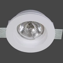 Trimless технологическая линия, светильники направленного света, встроенный гипс потолочная лампа с AR111 светодиодный лампы, установленный заподлицо 9 Вт/12 Вт, светодиодный закрепляемый Точечный светильник, обезболивающий для использования внутри помещений