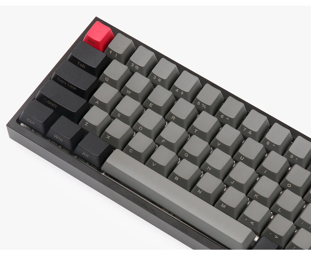 Kbdfans Новое поступление pbt брелки diy механическая клавиатура gk64 брелки 2u shift dz60