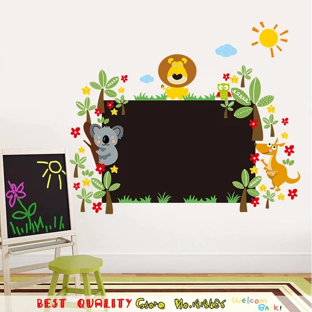 Sloth Chalkboard Stickers Cl Room Kindergarten Nursery Decor Sloth Chalkboard Stickers Cl Room Kindergarten Nursery Decor Baby S Decoration Home Decals Cartoon Mural Art