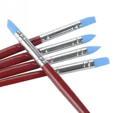 Помадка формирующая ручка для моделирования скульптуры резчик инструмент ручка Силиконовая декоративная кисть Искусство ремесло глиняная Керамика инструменты