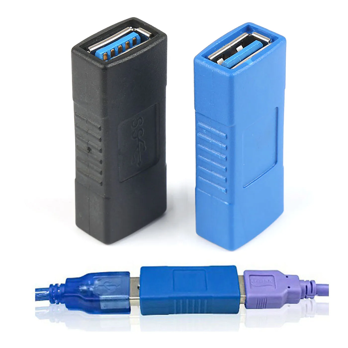 Портативный адаптер USB 3 0 коннектор типа A Мама гнездо соединитель смены прочный