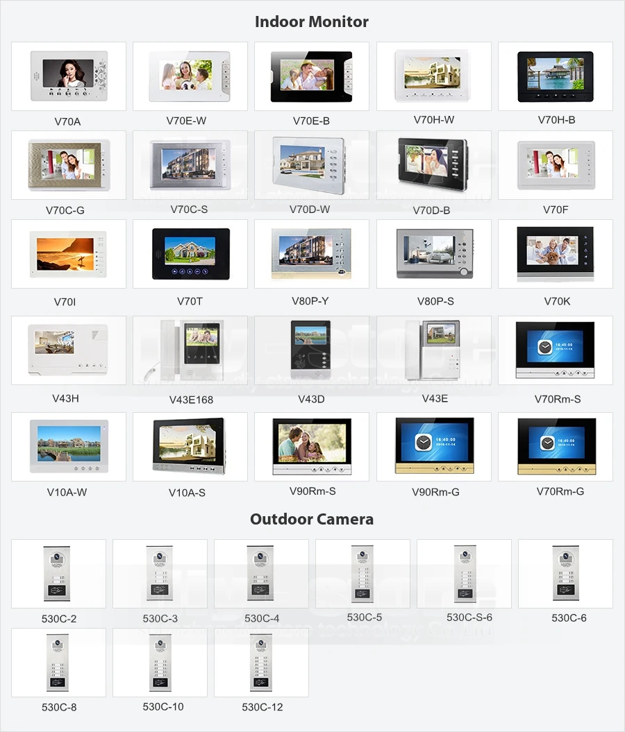 Diysecur " квартира Видеодомофоны Дверные звонки видео-телефон двери Системы 700 TVLine ИК Камера строить-в RFID считыватель для 2 семей