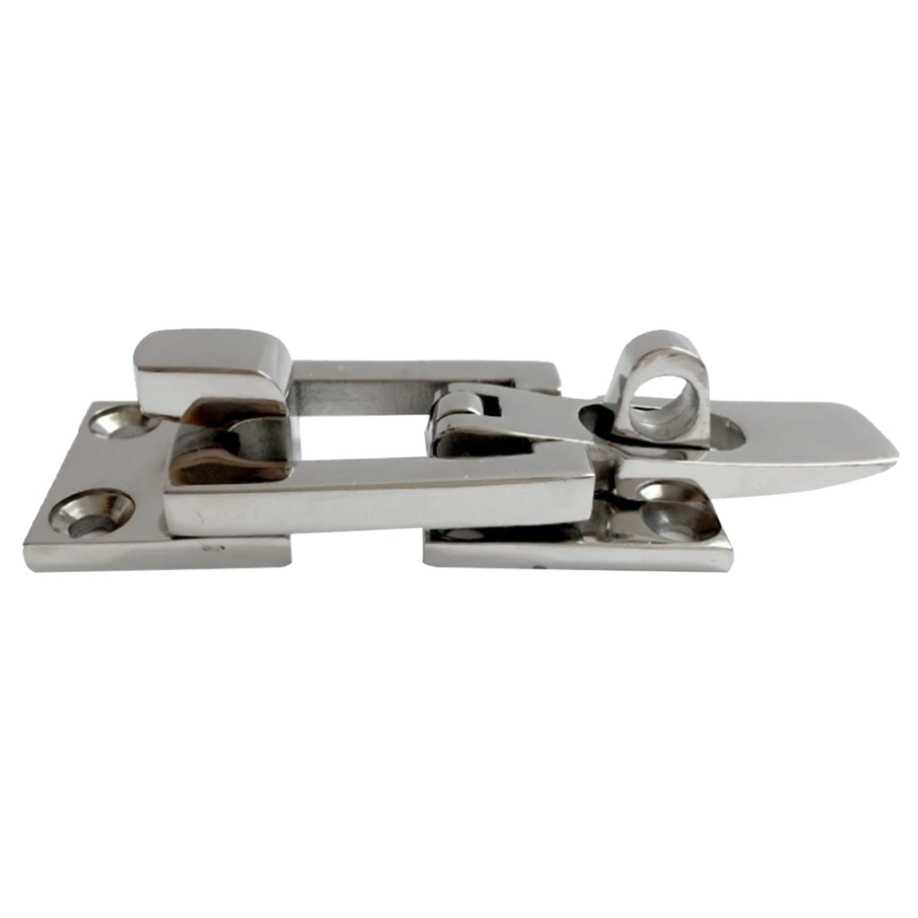 1 Pcs Marine-Grade 316 Stainless Steel Boat Deck Locker Hatch Anti-Rattle Latch Fastener Clamp Marine Hardware Boat Accessories