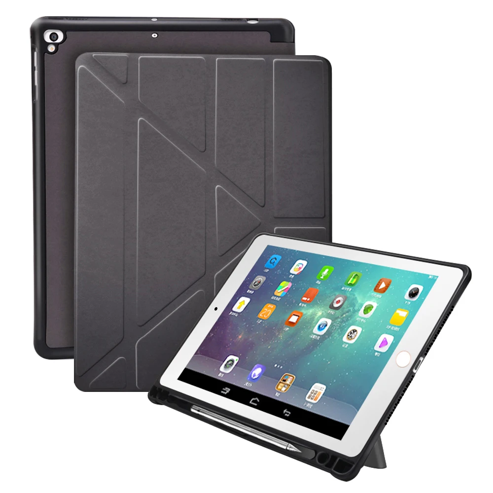 Owswin для iPad 9,7 чехол Smart Cover для iPad Air из искусственной кожи чехол для iPad Air 2 Pro 9,7 чехол с карандашом