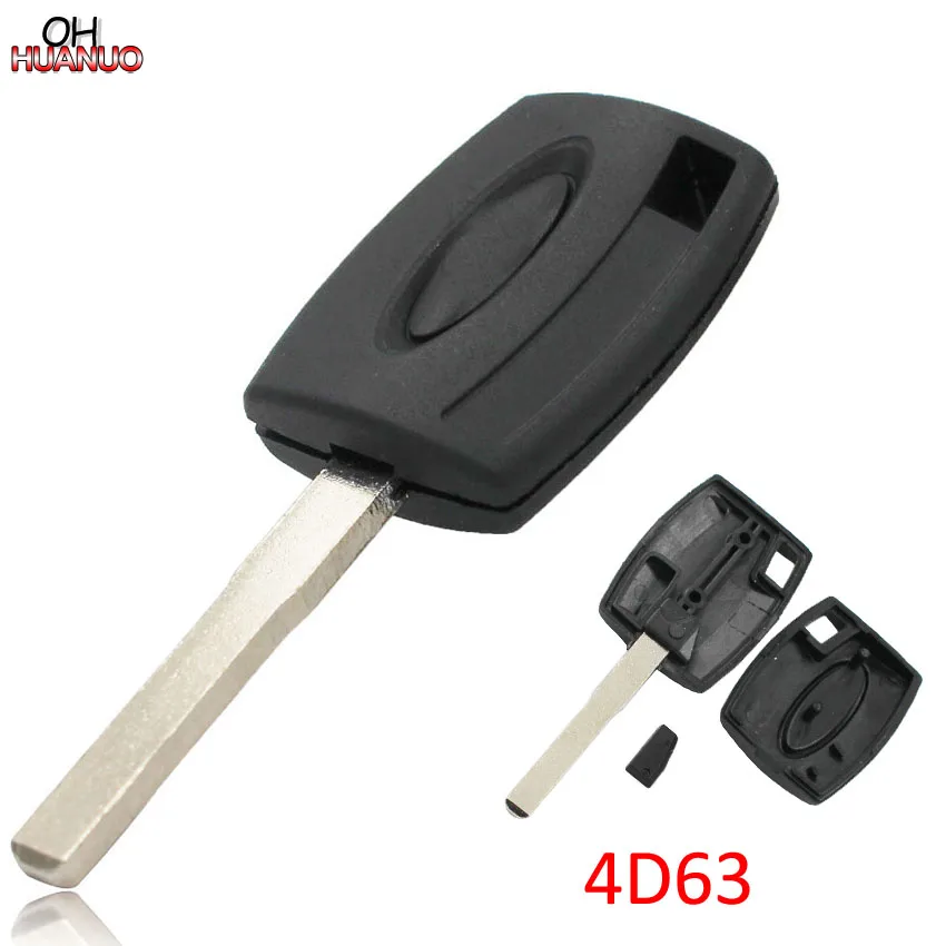 

Transponder Car Key Shell Case Fob for Ford Focus with 4D63 Chip 4D-63 Chip