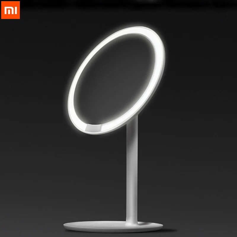 

Xiaomi AMIRO Wireless Led Cosmetic Mirror Makeup Mirror Lamp Vanity Mirror Dimmable Adjustable 60 Degree 2000mAh Battery Smart