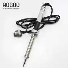 220 В 80 Вт внешний нагрев мощный Электрический паяльник Профессиональный сварочный инструмент HS-80C