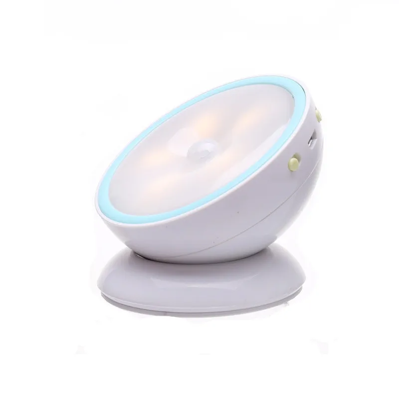 

LED yellow / white body-sensing night light rechargeable flashlight sound-controlled mini dormitory 5V energy-saving lamps