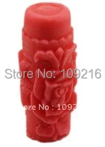 

wholesale!!!New 3D Cylindrical Peony (LZ0080) Silicone Handmade Candle Mold DIY Mold
