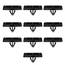 DWCX 20x Black Fender Flare Moulding Clips 55157055AA For Jeep Liberty Wrangler 2005 2006 2007 2008 2009 2010 2011 2012-2016