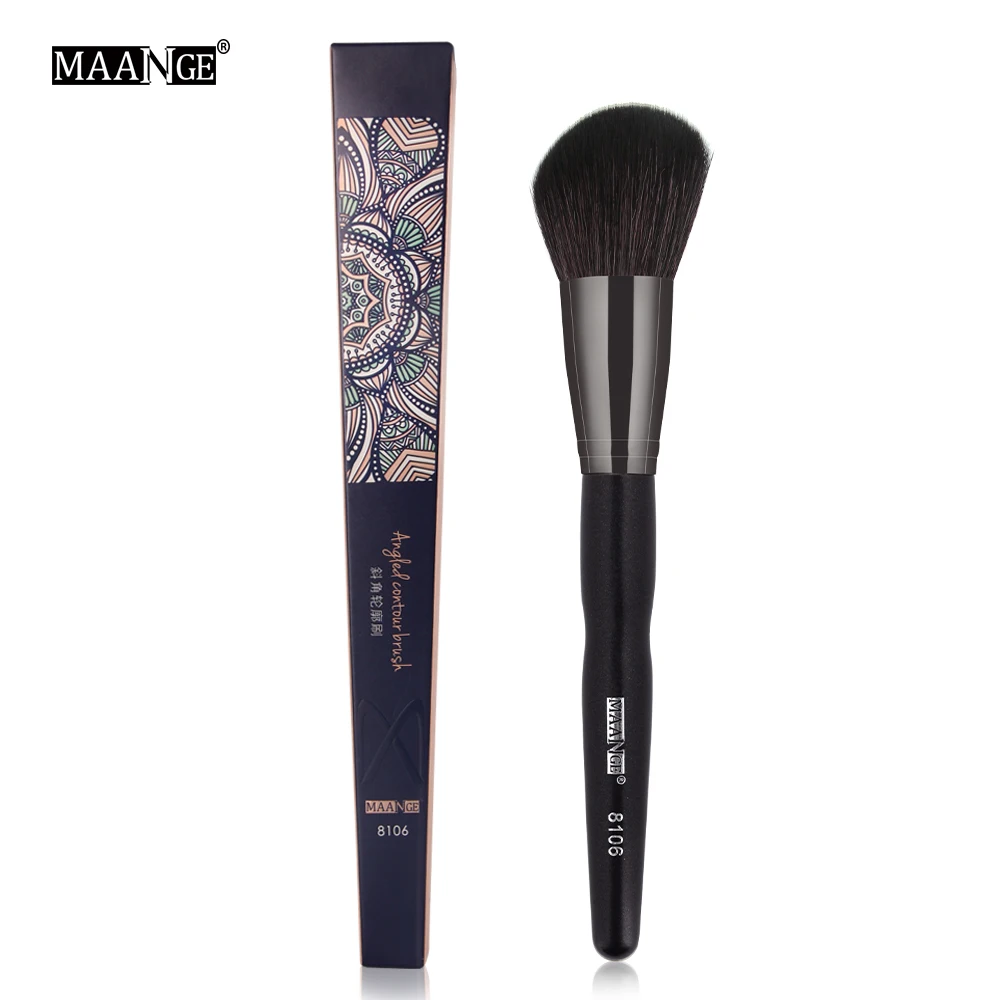 MAANGE 1Pcs Brushes For Makeup Angle Loose Powder Brush Multi use