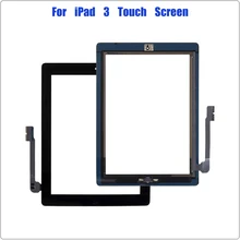 for iPad 3 3rd Gen A1416 A1430 A1403 Touch Screen Digitizer 9.7'' Front Glass Panel Screen Replacement for With Home Button for iPad 3 3rd Gen A1416 A1430 A1403 Touch Screen Digitizer 9.7'' Front Glass Panel Screen Replacement for With Home Button