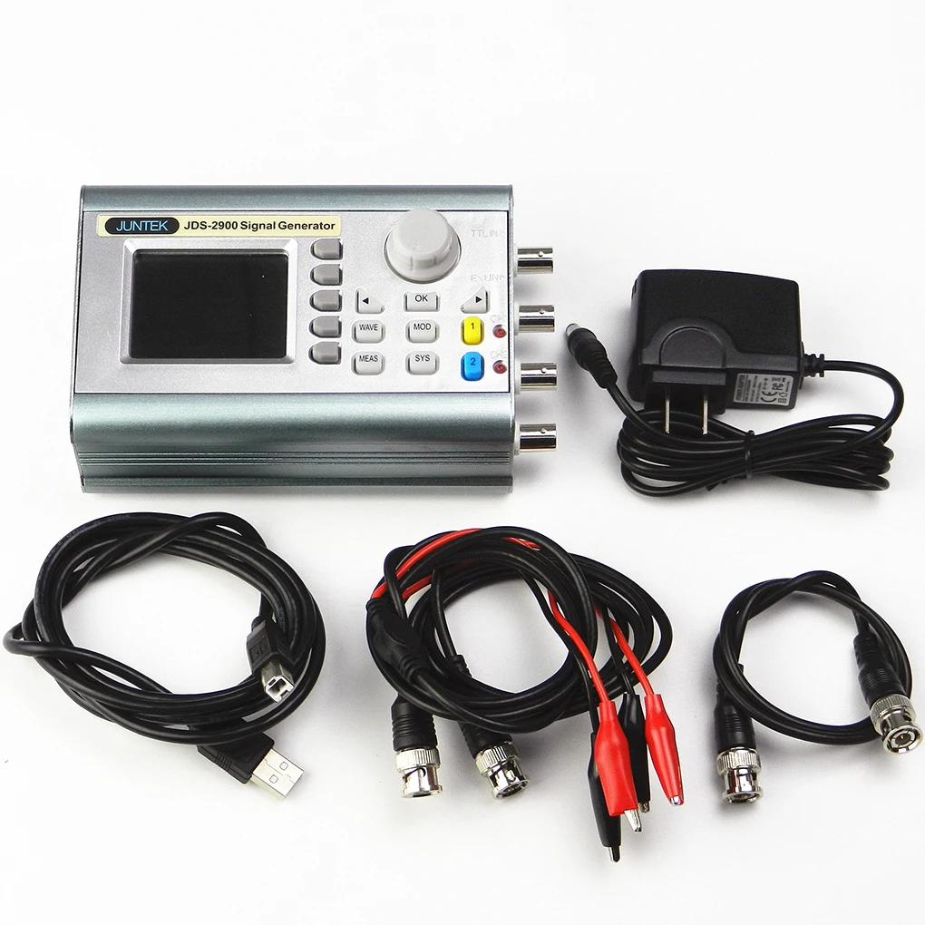 TFT Color LCD DDS Signal Generator Counter Arbitray Waveform Generator Pulse Signal Frequency Meter