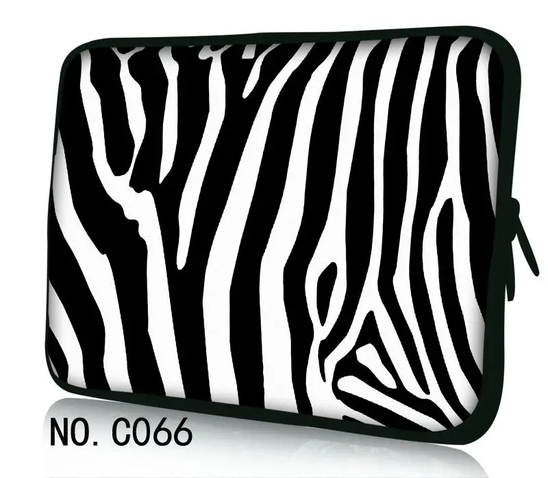 Сумка для ноутбука kitty, чехол 13, женская модная сумка для ноутбука, чехол 11, 12, 13,3, 14, 15, 15,6, 17 дюймов, милая сумка для ноутбука - Цвет: zebra stripes
