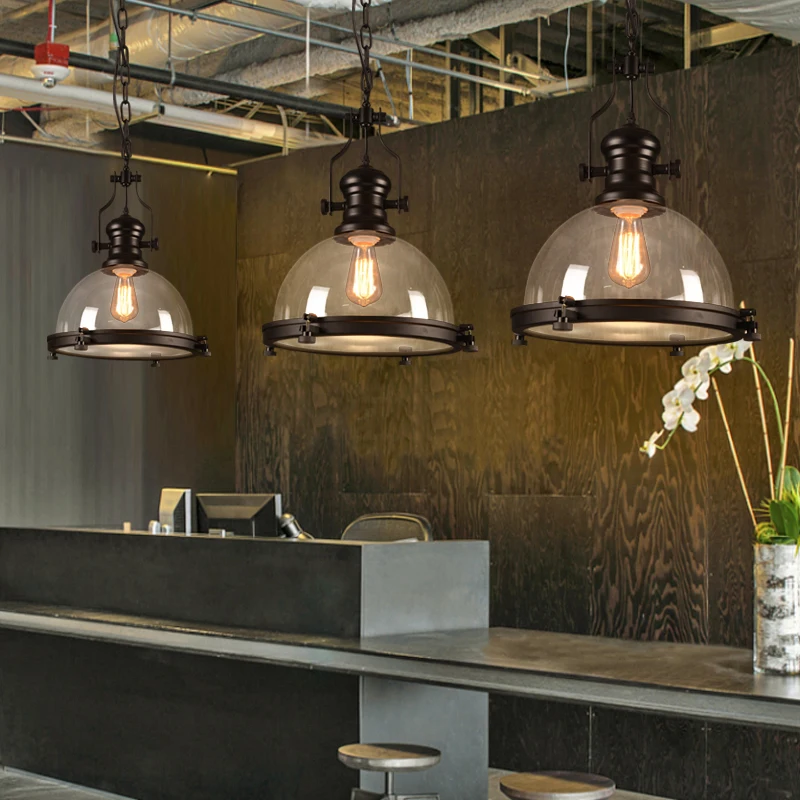 loft-creative-retro-restaurant-bar-pendant-light-American-country-style-wrought-iron-balconies-industry-pendant-lamp (2)